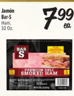 El Super Fresh Bar-S Ham offer