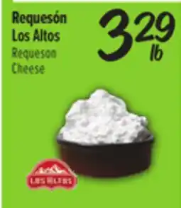 El Super Requeson Cheese offer