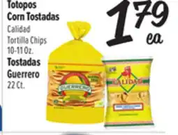 El Super Calidad Tortilla Chips 10-11 Oz. Guerrero offer