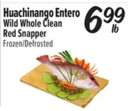 El Super Wild Whole Clean Red Snapper offer