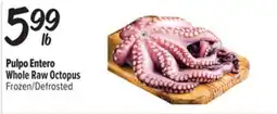 El Super Fresh Whole Raw Octopus offer