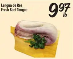 El Super Fresh Fresh Beef Tongue offer