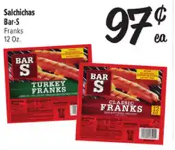 El Super Fresh Bar-S Franks offer
