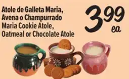 El Super Fresh Maria Cookie Atole Oatmeal Chocolate Atole offer