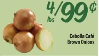 El Super Fresh Brown Onions offer