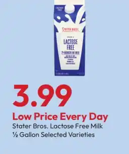 Stater Bros Stater Bros. Lactose Free Milk offer