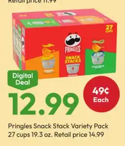 Stater Bros Pringles Snack Stack Variety Pack offer