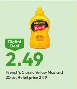 Stater Bros French's Classic Yellow Mustard offer