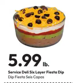 Stater Bros Service Deli Six Layer Fiesta Dip offer