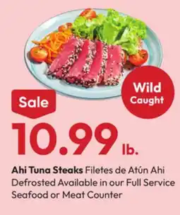 Stater Bros Ahi Tuna Steaks offer