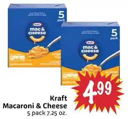 Foodmaxx Kraft Macaroni & Cheese 5 pack offer