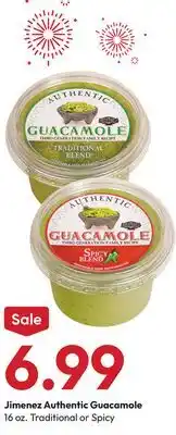 Stater Bros Jimenez Authentic Guacamole offer