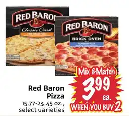 Foodmaxx Red Baron Pizza offer