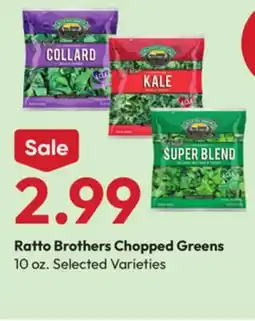 Stater Bros Ratto Brothers Chopped Greens offer