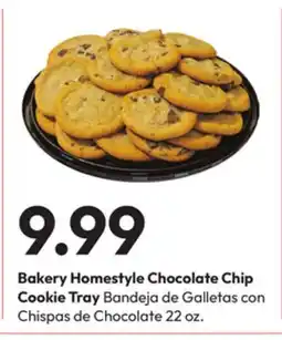 Stater Bros Homestyle Chocolate Chip Cookie Tray offer