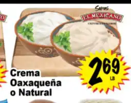 Superior Grocers Crema Oaxaqueña o Natural offer