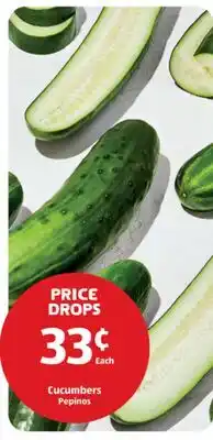 Aldi Cucumbers offer