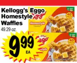 Superior Grocers Kellogg's Eggo Homestyle Waffles offer