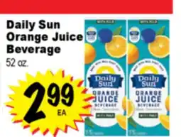 Superior Grocers Daily Sun Orange Juice Beverage offer