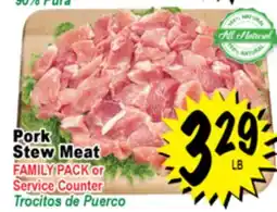 Superior Grocers Pork Stew Meat offer