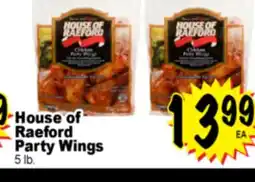 Superior Grocers House of Raeford Party Wings offer