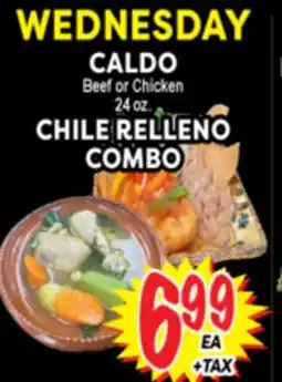 Superior Grocers CHILE RELLENO COMBO offer