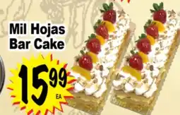 Superior Grocers Mil Hojas Bar Cake offer