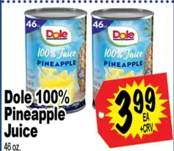 Superior Grocers Dole 100% Pineapple offer