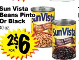 Superior Grocers Sun Vista Beans Pinto Or Black offer