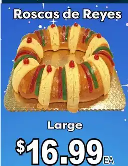 Superior Grocers Roscas de Reyes offer