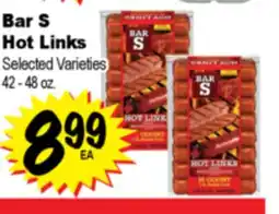 Superior Grocers Bar S Hot Links offer