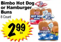 Superior Grocers Bimbo Hot Dog or Hamburger Buns offer