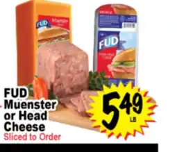 Superior Grocers FUD Muenster or Head Cheese offer