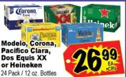 Superior Grocers Modelo, Corona, Pacifico Clara, Dos Equis XX or Heineken offer