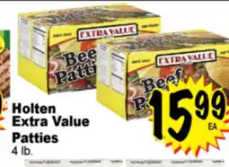 Superior Grocers Holten Extra Value Patties offer