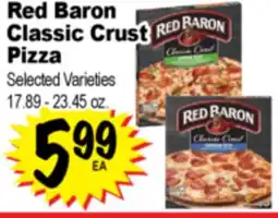 Superior Grocers Red Baron Classic Crust Pizza offer