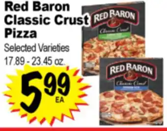Superior Grocers Red Baron Classic Crust Pizza offer