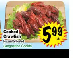Superior Grocers Cooked Crawfish offer