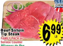 Superior Grocers Beef Sirloin Tip Steak offer