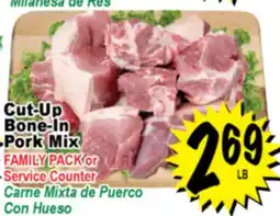 Superior Grocers Cut-Up Bone-In Pork Mix offer