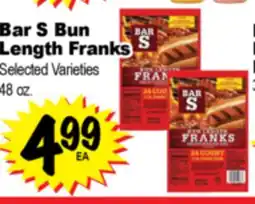 Superior Grocers Bar S Bun Length Franks offer
