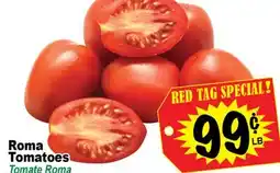 Superior Grocers Roma Tomatoes offer