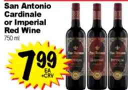 Superior Grocers San Antonio Cardinale or Imperial Red Wine offer