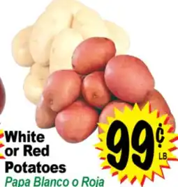 Superior Grocers White or Red Potatoes offer