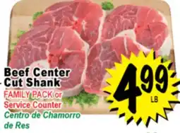 Superior Grocers Beef Center Cut Shank offer