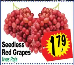 Superior Grocers Seedless Red Grapes offer
