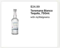 Walgreens Teremana Blanco Tequila, 750ml offer