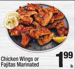 Super King Markets Chicken Wings or Fajitas Marinated offer