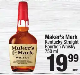 Super King Markets Maker's Mark Kentucky Straight Bourbon Whisky offer