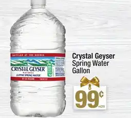 Super King Markets Crystal Geyser Spring Water offer